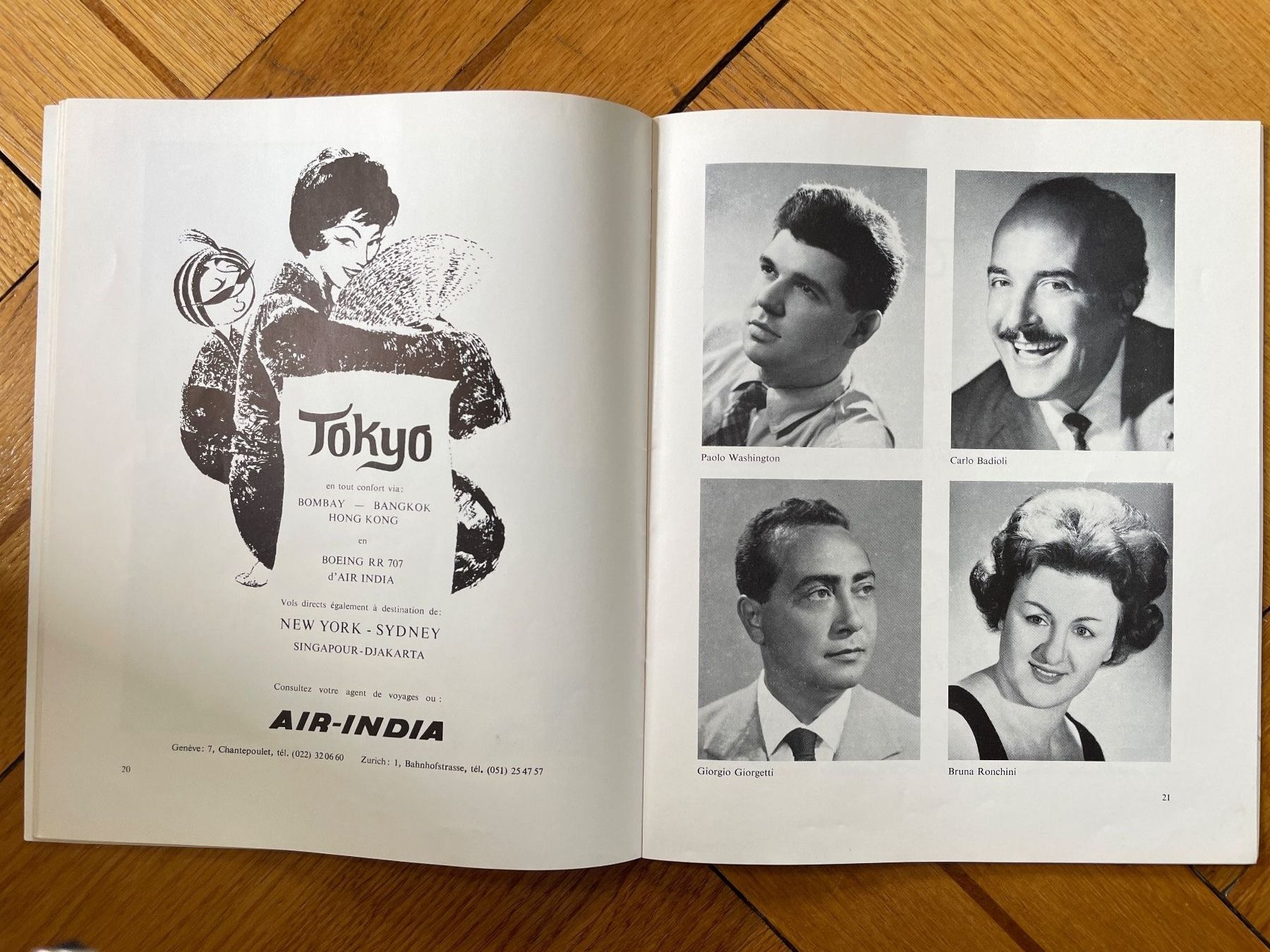 Documenti: Programme Grand Théâtre Genève Saison 1963 - 1964 – Usato da Genève venduto da Buens4 3