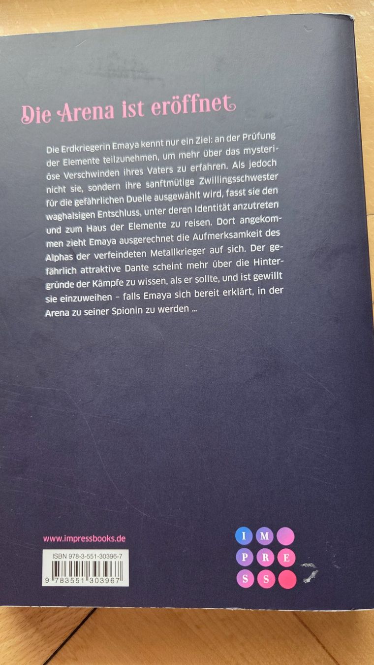 Libri: B. E. pfeiffer Stars upon us Arena der Elemente Romantasy – Nuovo (secondo la descrizione) da Weggis venduto da Leeclipse 1