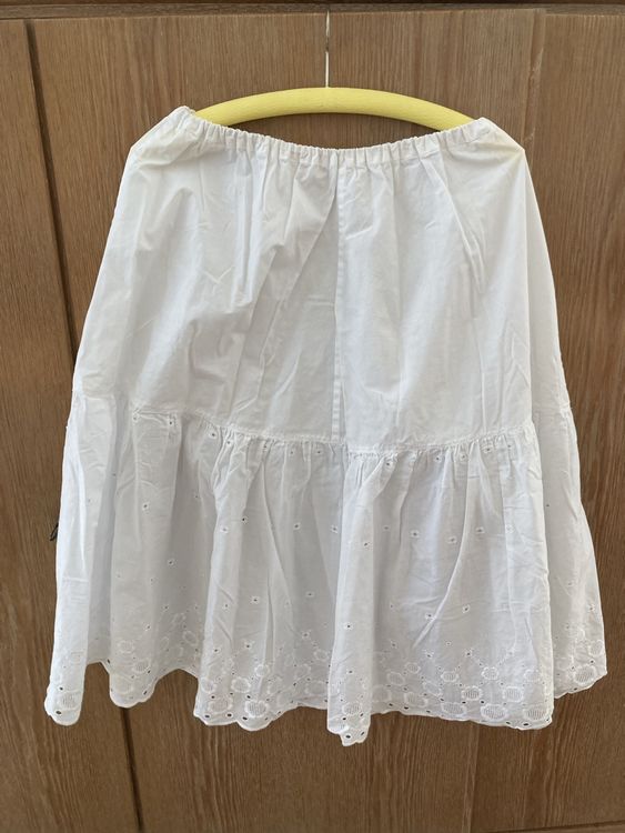 Neuer Damen-Halbslip Mit Englischer Stickerei – Doppelbestickt, Poly/Baumwolle, 27 Zoll