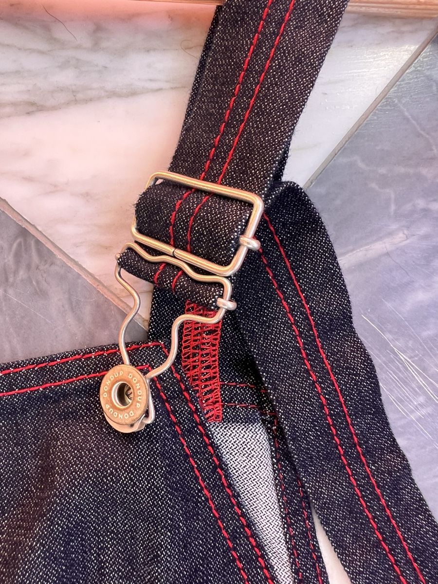 Dondup Jeans: DONDUP Latzhose Jeans Gr. 25 / S – Nuovo (secondo la descrizione) da Zürich venduto da car_x52z 3