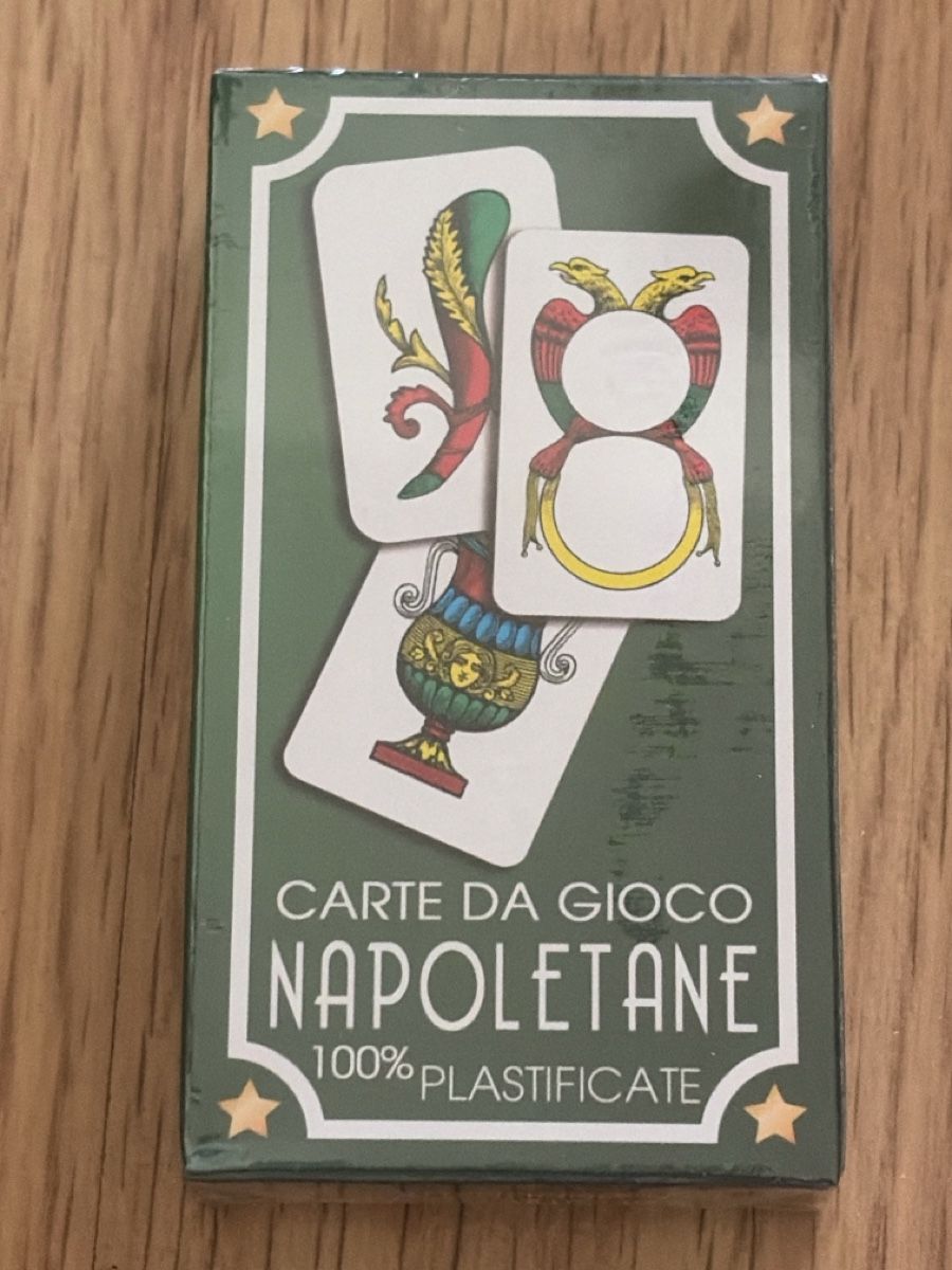 Spiele: Napoletane Scopa-Karten – Neu und originalverpackt aus Zürich von Collector69