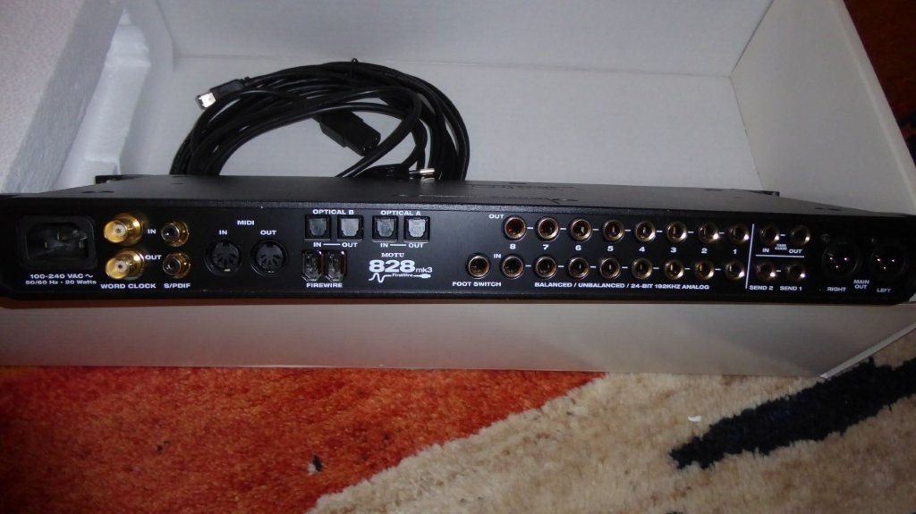 Equipement studio: Motu 828 Mk3 Fire Wire Interface – Neuf (Voir description) à Villeret par tou_j895 6