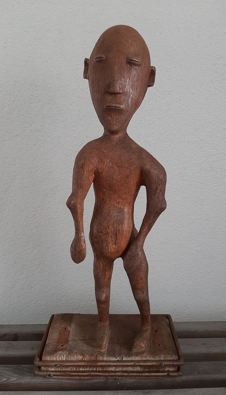 Skulpturen & Statuen: Antike Art brut Holz Skulptur – Gebraucht aus Arbon von torso444