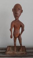 Antike Art brut Holz Skulptur