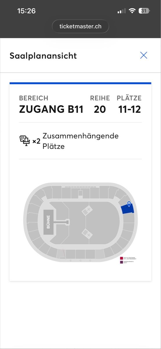 Biglietti: 2 x Mobile Tickets Linkinpark – Nuovo e nell'imballaggio originale da Zuben venduto da mischa.c 1