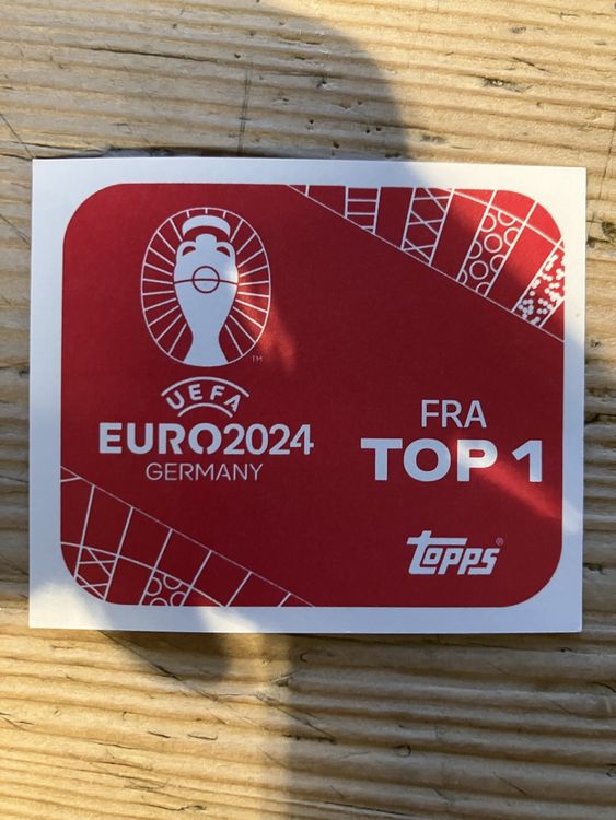 TOPPS EURO 2024 Sticker Frankreich Nr.1 Kolo Muani Kaufen auf Ricardo