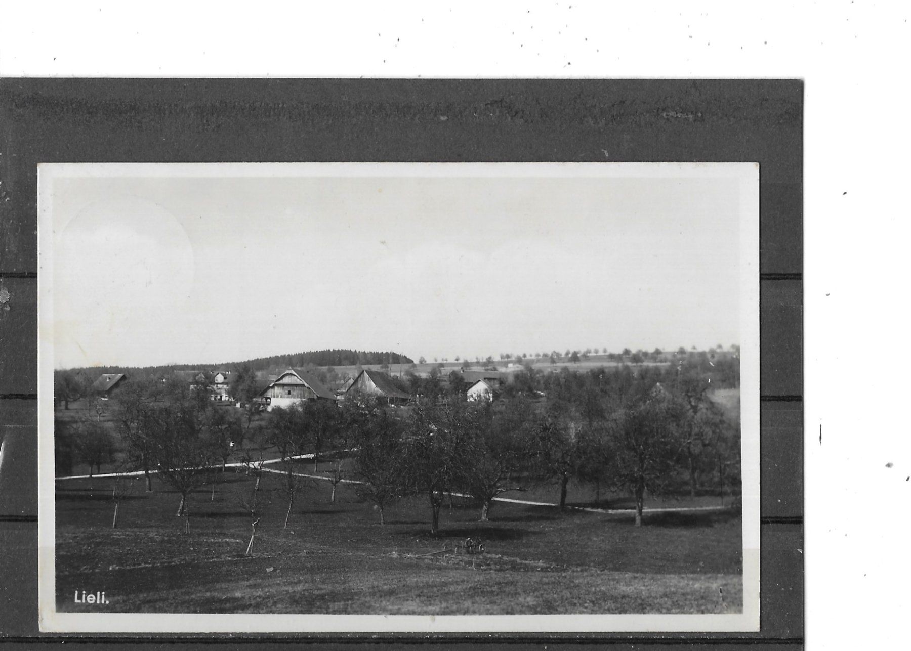 Ansichtskarten: LU Lieli 1937 – Gebraucht aus Schocherswil von Wilare