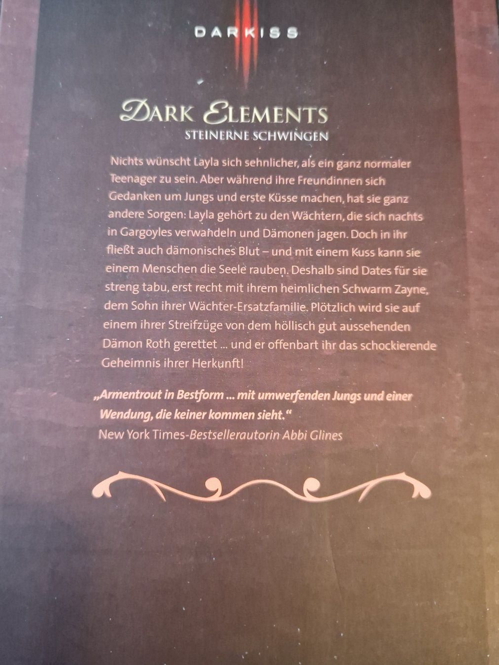 Libri: Jennifer L. Armentrout Dark Elements - Steinerne Schwingen – Usato da Neuhausen am Rheinfall venduto da Alchimista 1