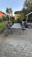 Gartentisch mit 6 Stühlen 