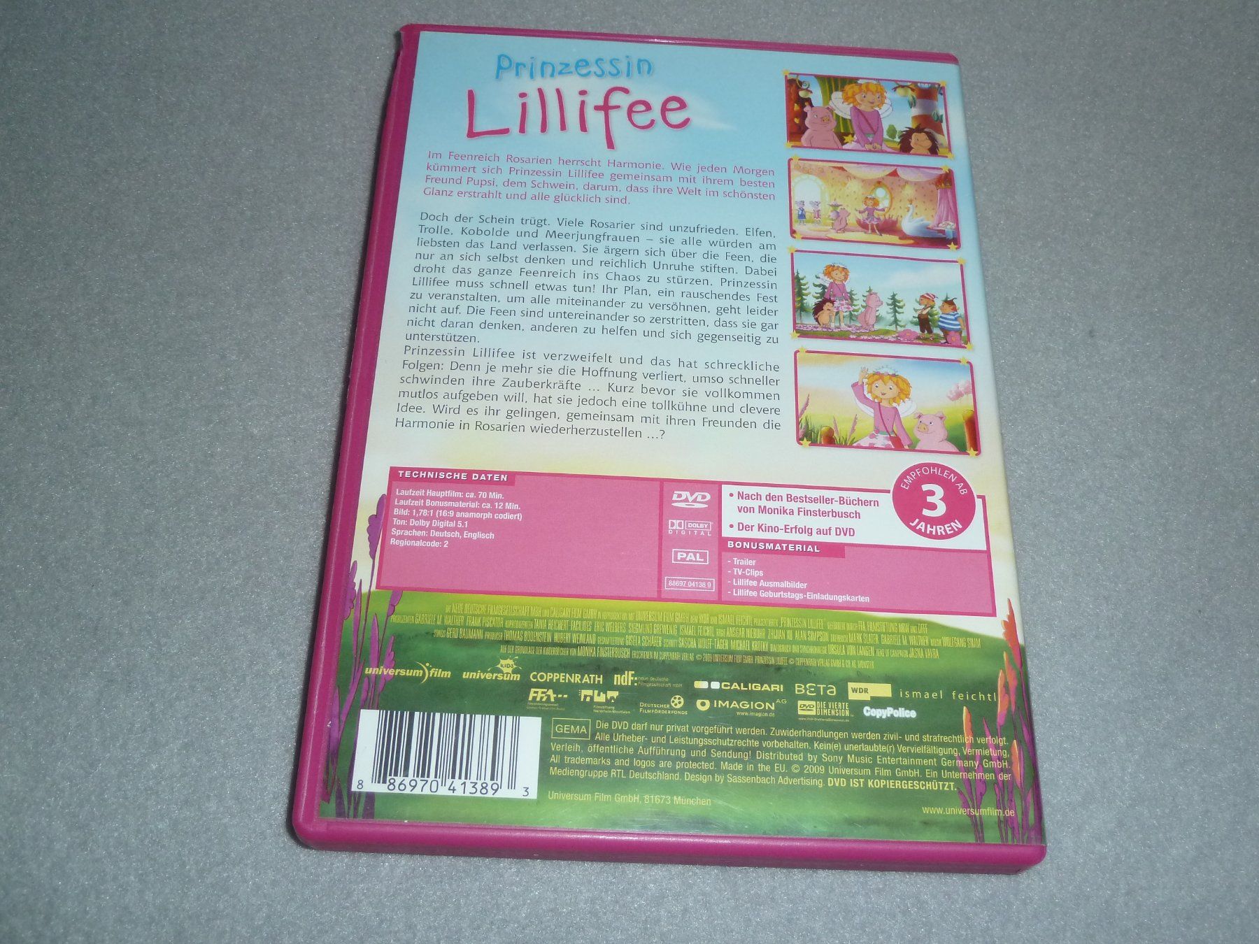 Tutti i DVDs: DVD ~ Prinzessin Lillifee – Usato da Hofstetten SO venduto da LudoHoFl 1