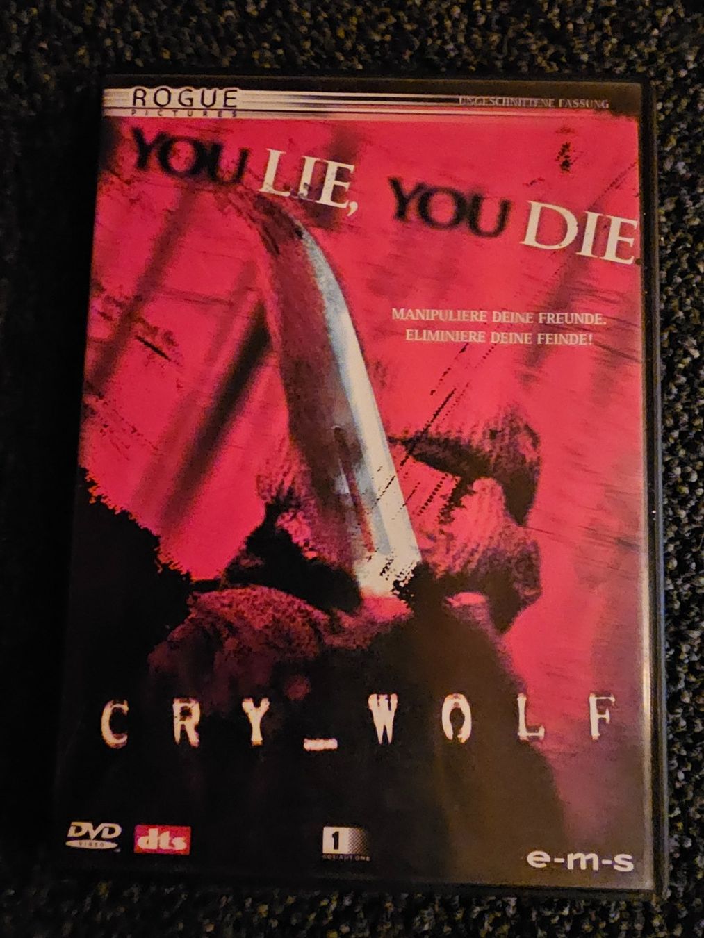 Tutti i DVDs: CRY_WOLF(14012) – Usato da Ruswil venduto da jan_bxl5