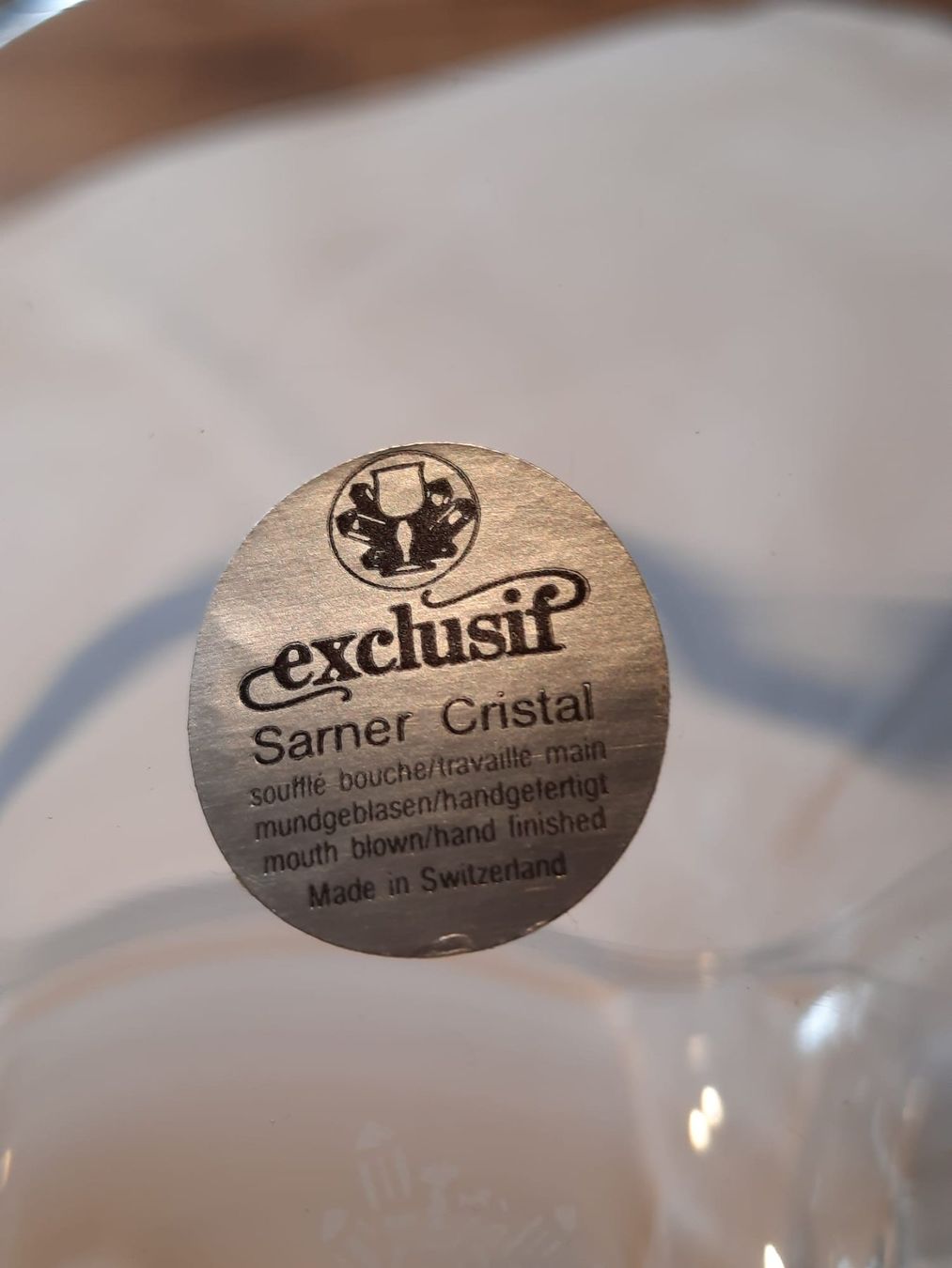 Ciotole: Glas-Körbchen aus SARNER CRISTAL – Usato da Busswil BE venduto da balu37 4