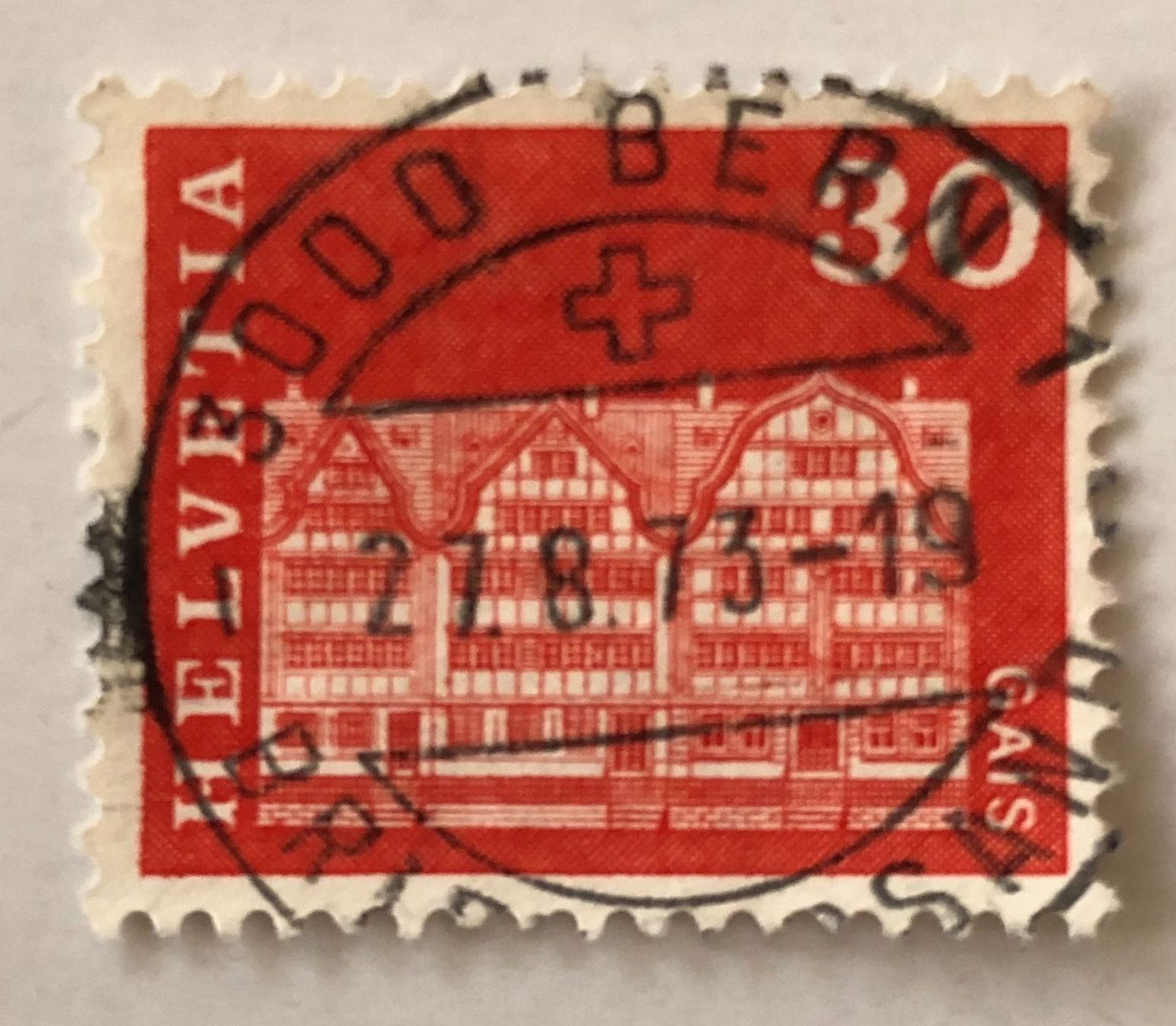 Tutti i francobolli: Nr. 416 mit Vollstempel Bern – Usato da Aarau venduto da Billa007