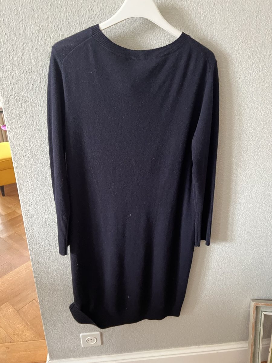 Vestiti: Strickkleid FFC, Gr. M, Wolle, blau – Usato da Solothurn venduto da Brini06 3