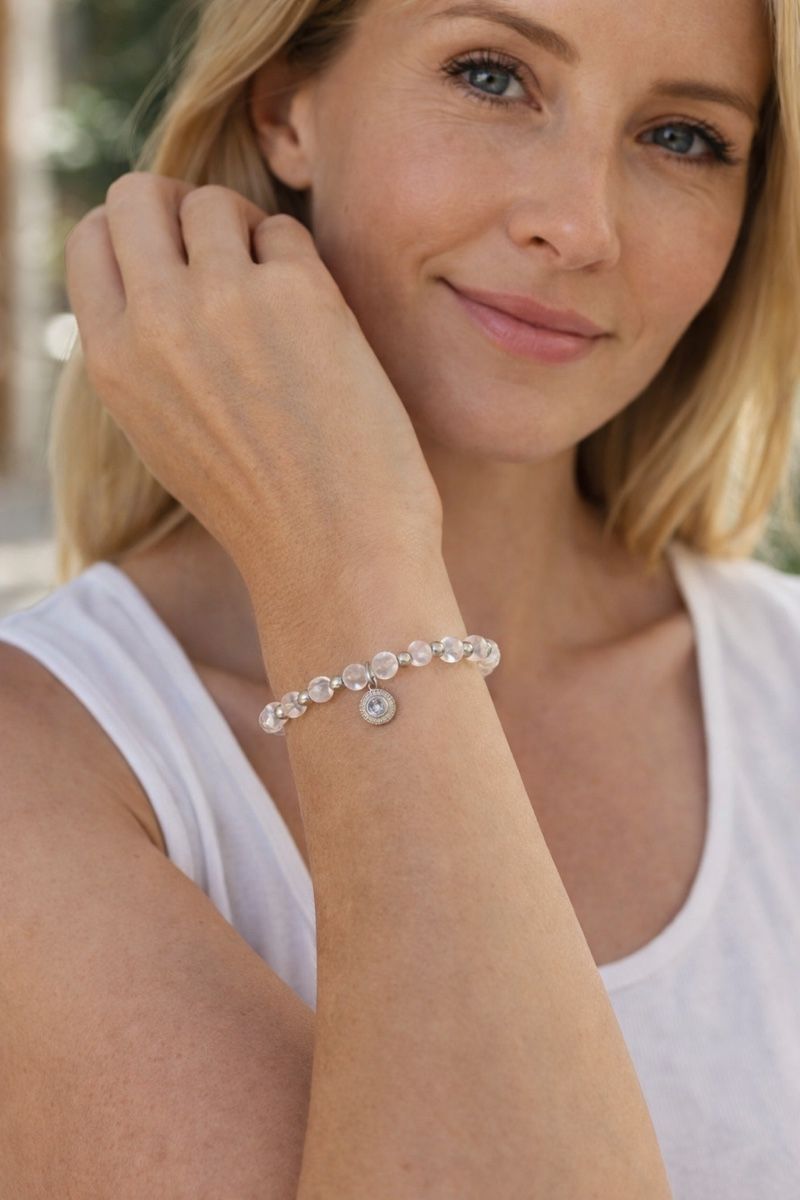 Bracelets: Bergkristall mit Silber – Neuf avec emballage d'origine à Niederglatt ZH par Silberschmuck-design 1