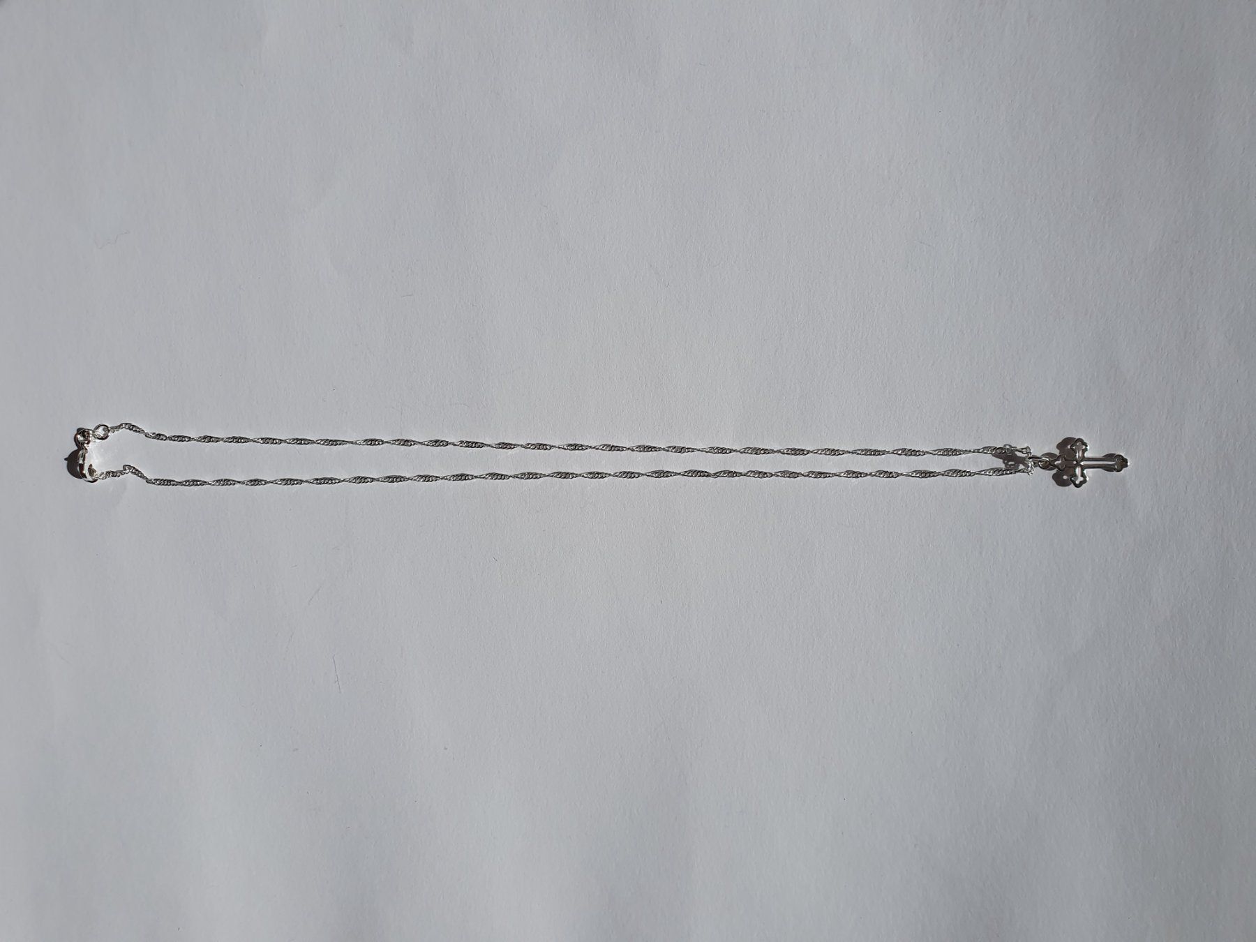 Catenine: Kette mit Kreuz Silber 925 – Nuovo e nell'imballaggio originale da St. Margarethen TG venduto da Schachmatt 3