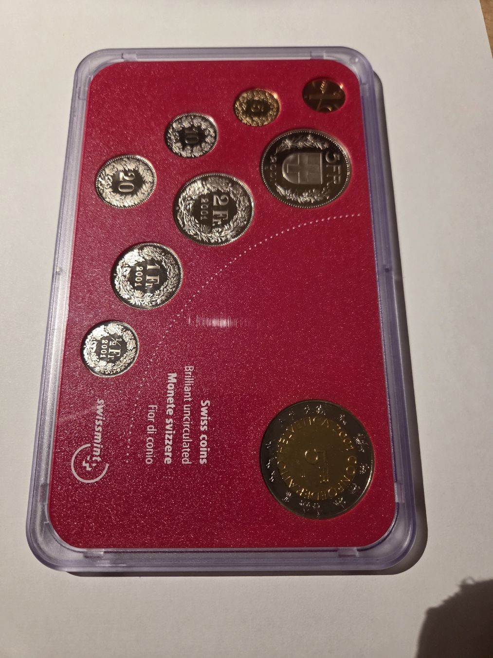 Alle Münzen: Schweizer Münzensatz 2001, Swissmint, KMS – Neu (gemäss Beschreibung) aus Kägiswil von pro_hm55 2
