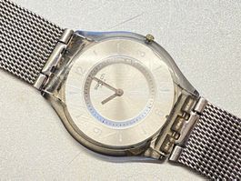 Original SWATCH Armbanuhr mit Rostfrei Stahl Armband
