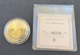 2 EURO LICHTENSTEIN 2005 MIT ECHTHEITSZERTIFIKAT
