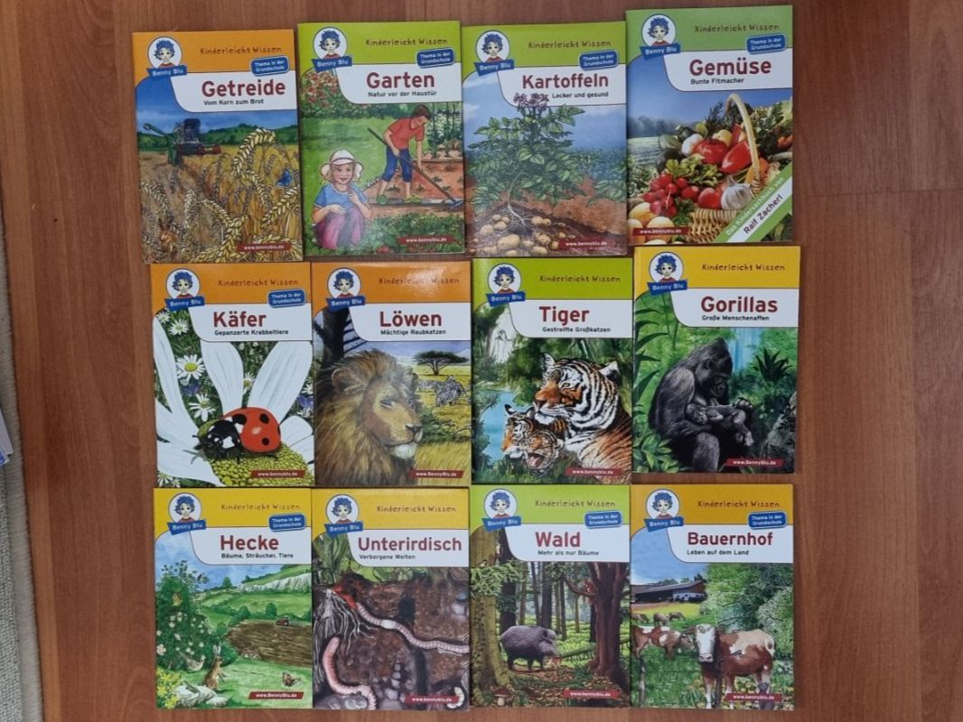 Libri: 24 Benny Blu Büchlein: Kinderleicht Wissen – Usato da Möriken AG venduto da Wipper 1