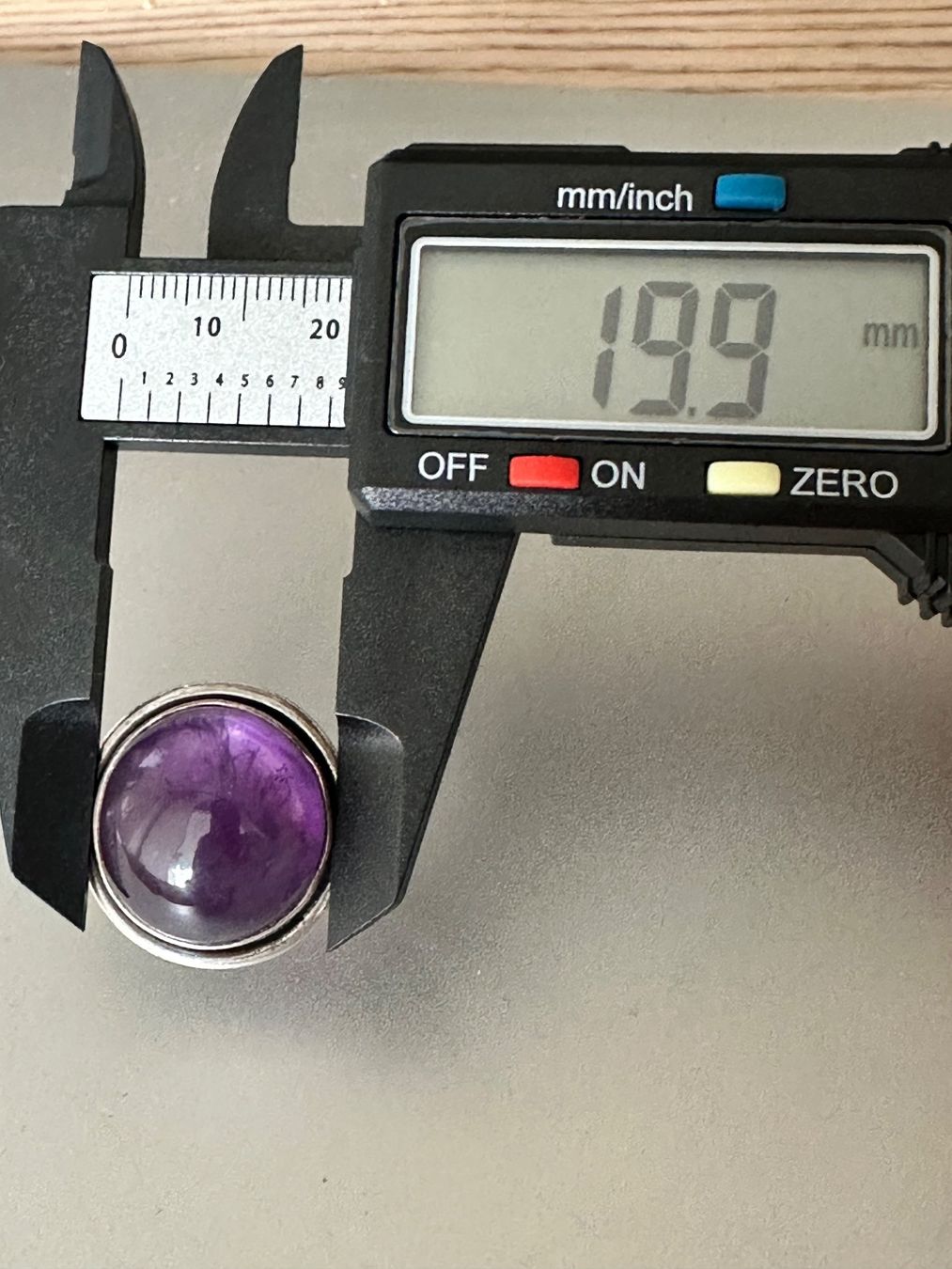 Ringe: Vintage 925 Silber Ring mit Amethyst : 52 – Gebraucht aus Onex von Antiqueshow 4