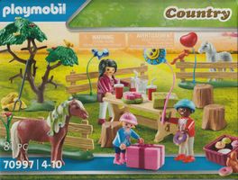 PLAYMOBIL COUNTRY 70997 FESTA DI COMPLEANNO AL MANEGGIO DEI