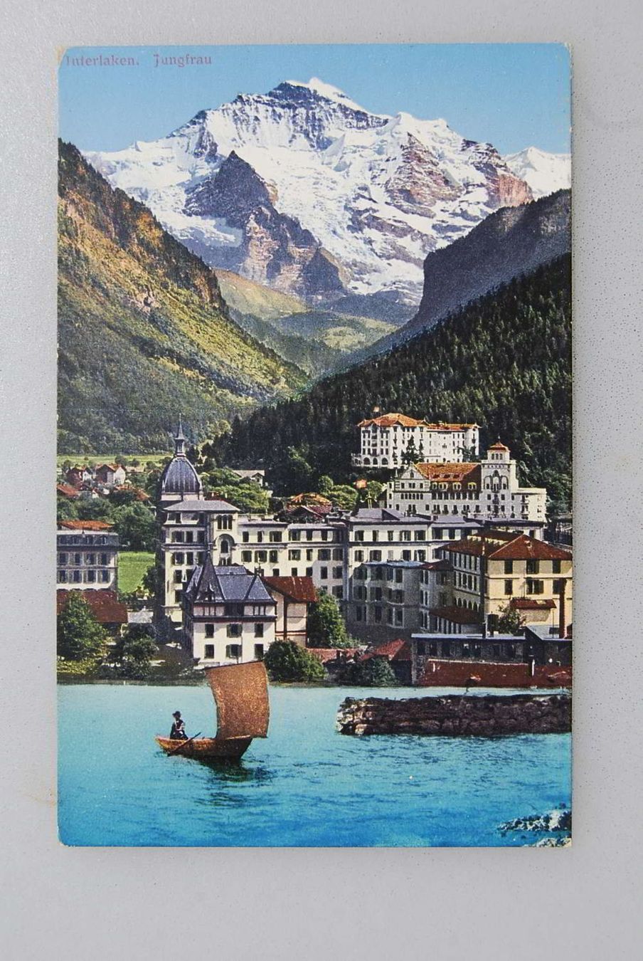 Ansichtskarten: AK Interlaken, Jungfrau – Gebraucht aus Rüfenacht BE von Toro06