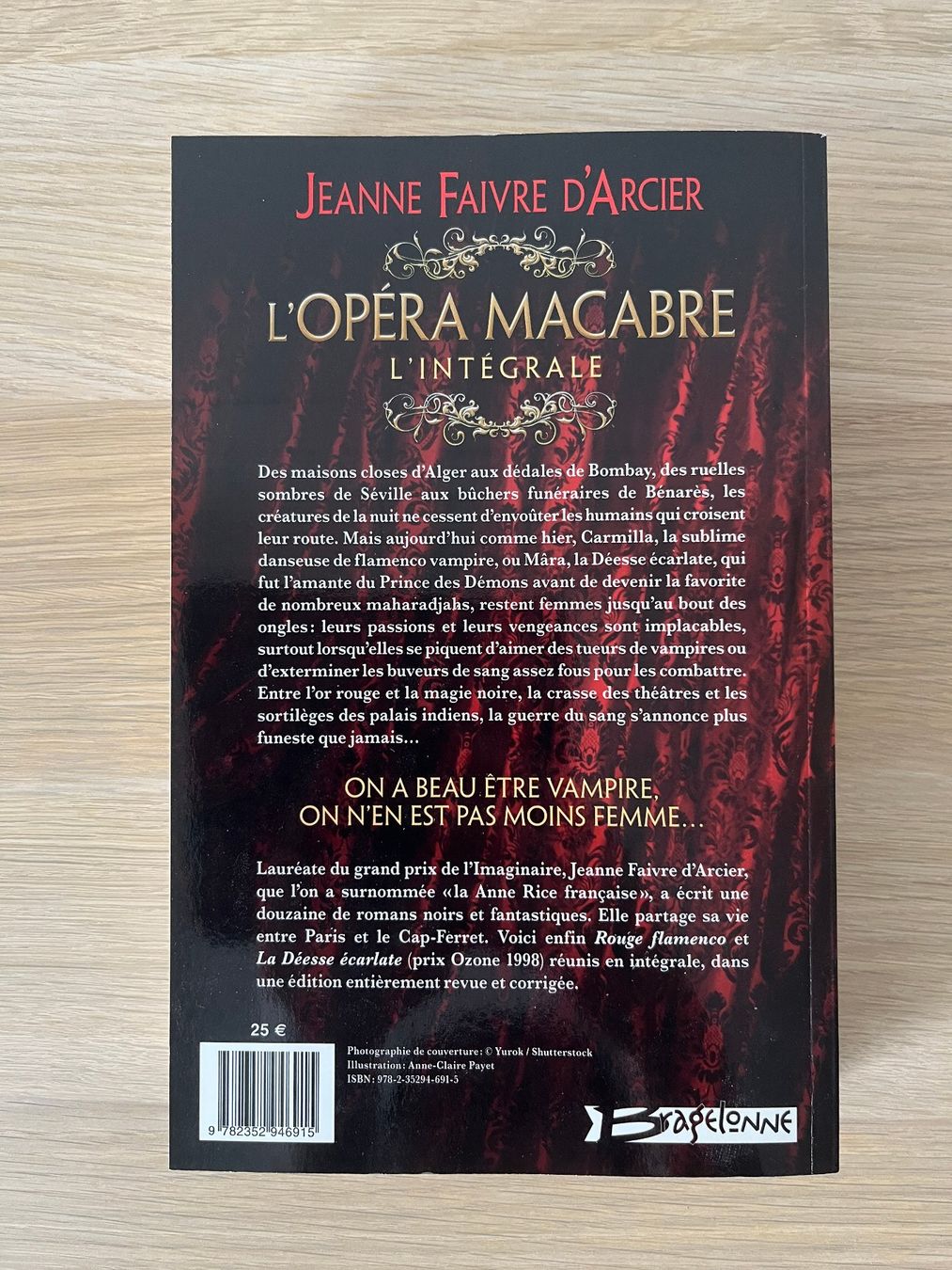 Bücher: L'Opéra Macabre, Intégrale - Jeanne Faivre d'Arcier – Gebraucht aus Petit-Lancy von cinrox 1