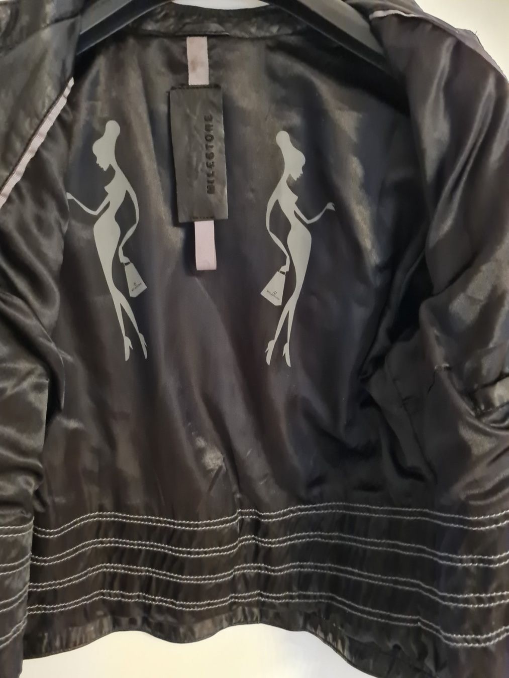 Giacche: LEDER BIKER JACKE MILESTONE GR.M – Usato da Steg im Tösstal venduto da goldlionfree 5
