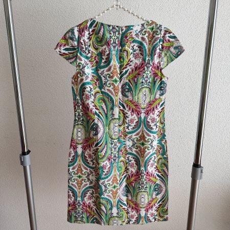 Sommerkleid, aus Leinen und Baumwolle mixed, Grösse 36/38