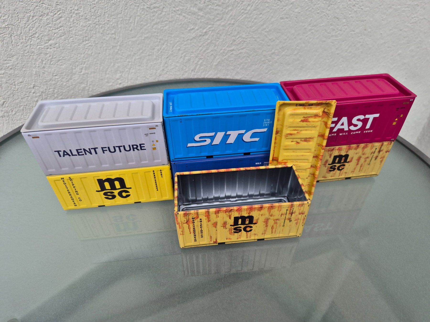 Modellbausätze & Standmodelle: Schiff Container für Diorama – Gebraucht aus Oberbuchsiten von laffite54 8