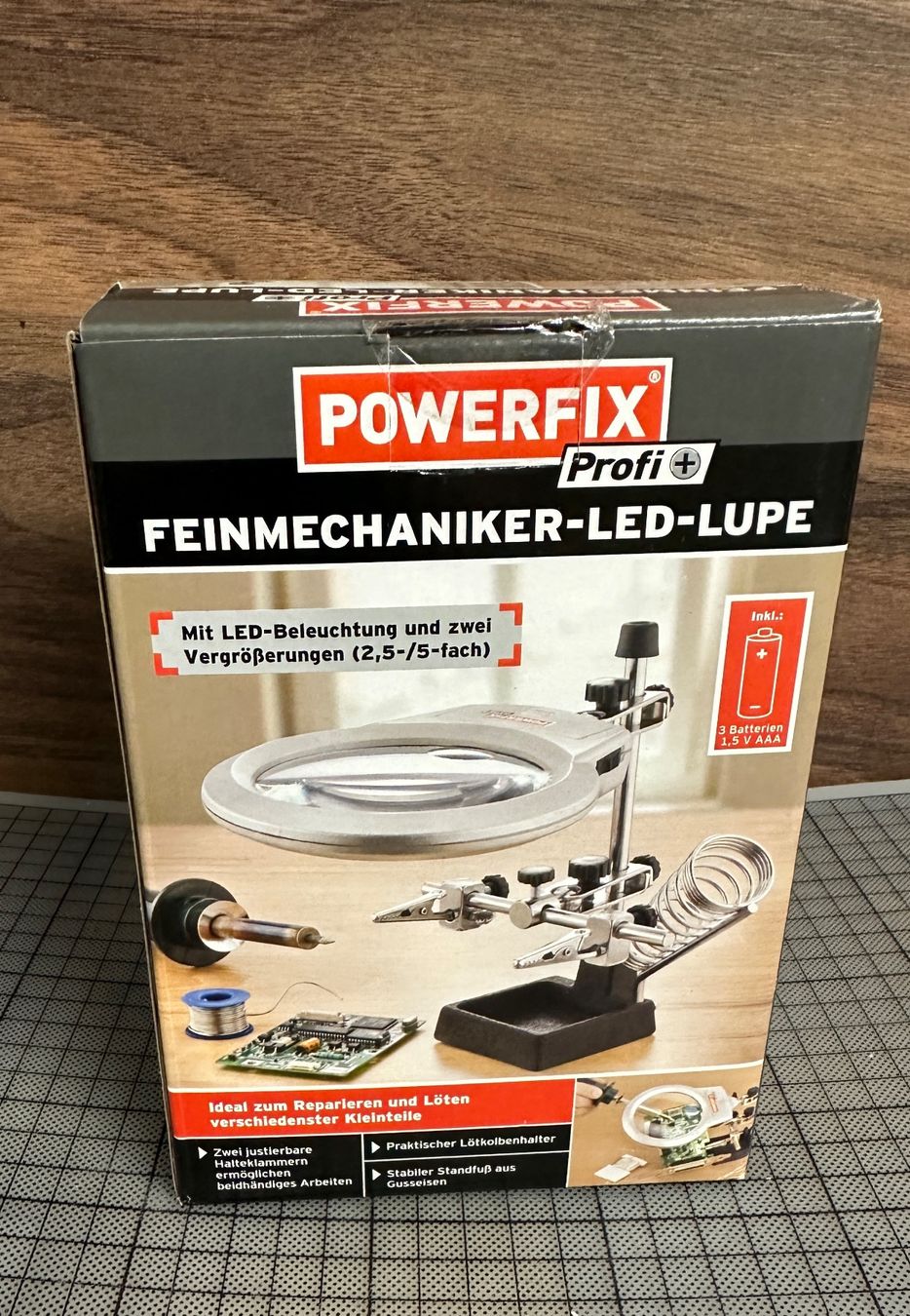 Altro per Ottica: Feinmechaniker LED-Lupe Powerfix Profi+ - Neu – Nuovo e nell'imballaggio originale da Nussbaumen AG venduto da olitech5415