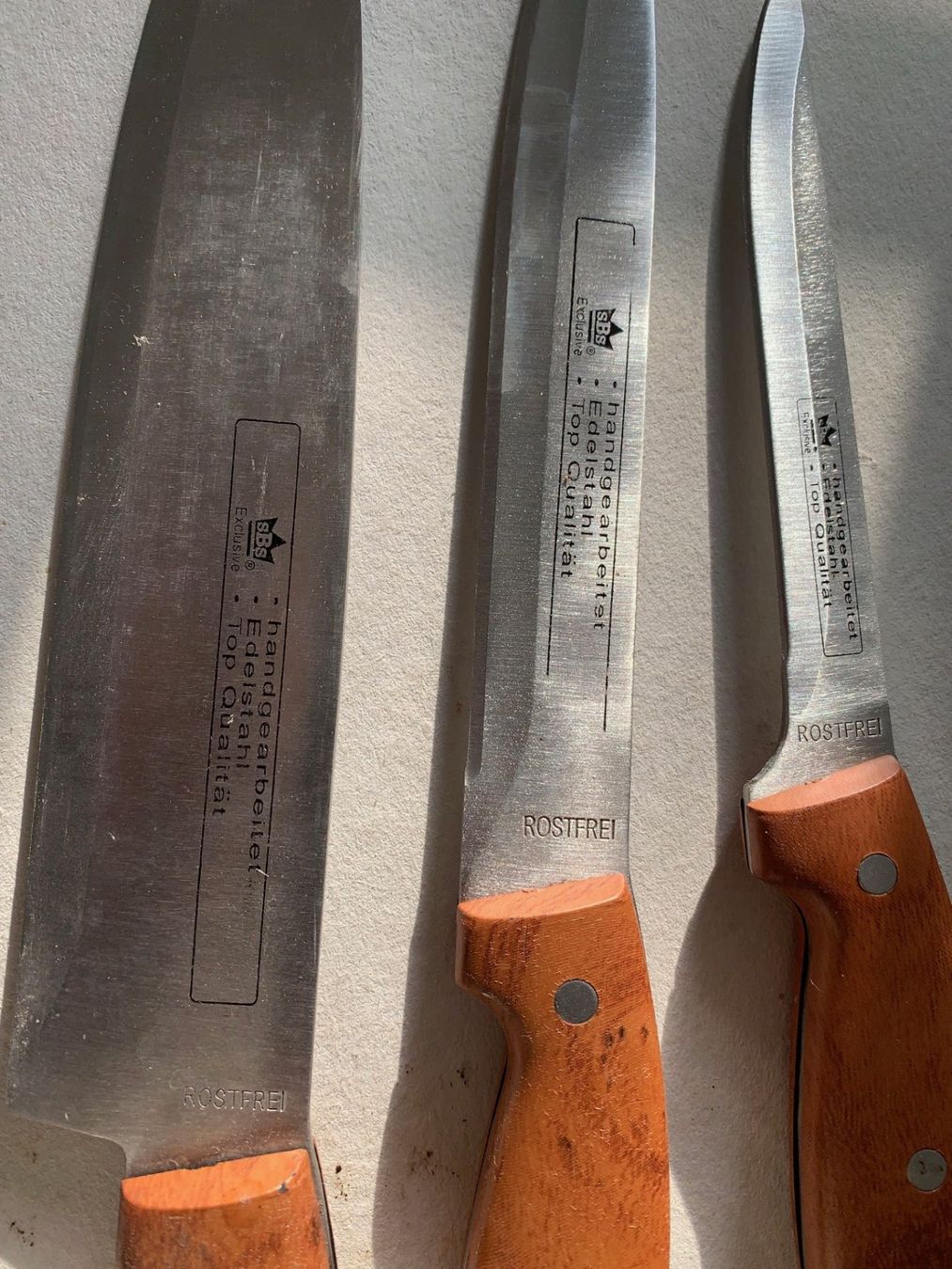 Küchenmesser: Wüsthof SBS Solingen Messerblock Set, 10-teilig, Top Zustand – Gebraucht aus Emmen von newdeal1970 8