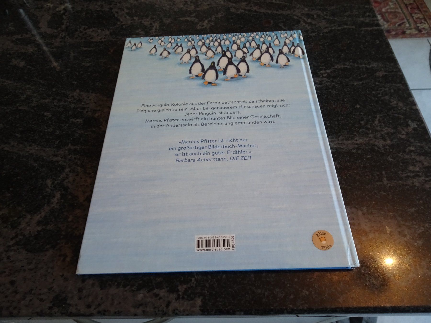 Libri: BilderBuch SO ODER SO einfach Pinguin sein.Marcel Pfister A6 – Nuovo (secondo la descrizione) da Zürich venduto da Roulet 1