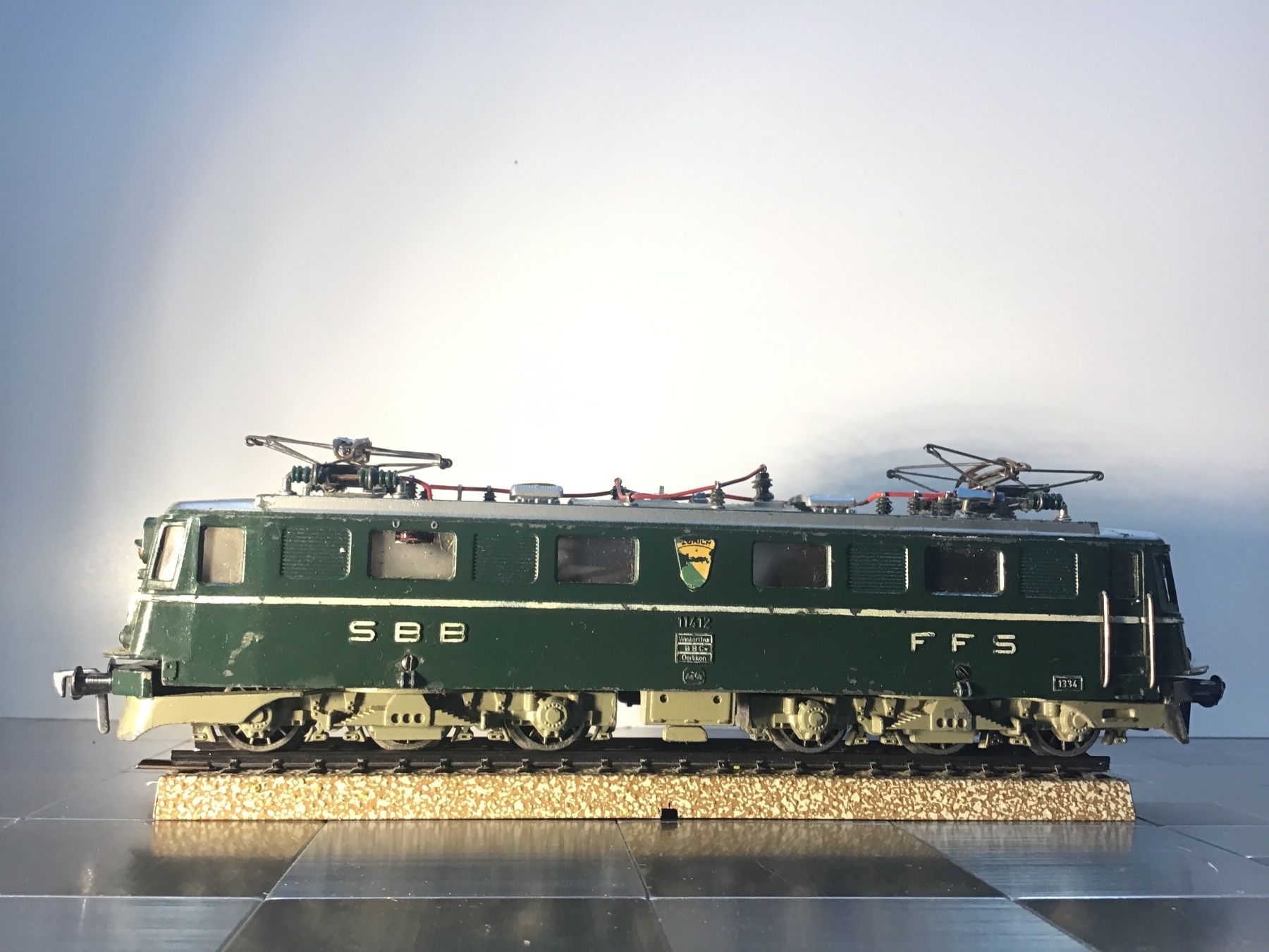 Fleischmann Modellini di ferrovie: FLEISCHMANN LOKOMOTIVE SBB CFF SPUR H0 – Usato da Männedorf venduto da Spezial-Modelle 1