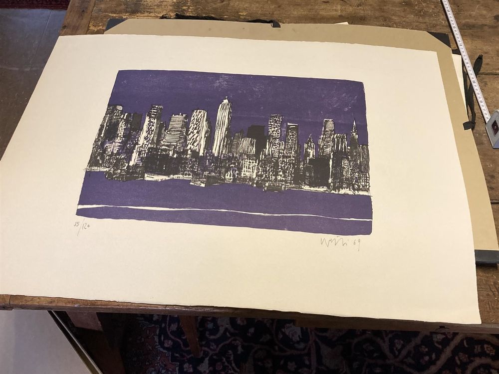 (rg) WETLI Alban Litho sign/nr 1