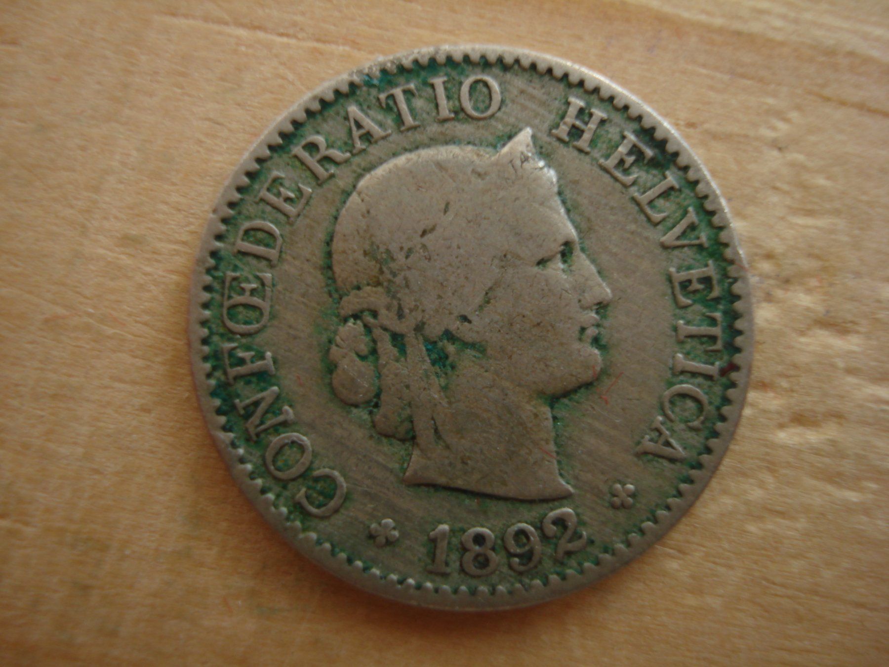 Toutes les monnaies: (S1) 5 Rappen 1892 – D'occasion à Erlach par Net-Coins