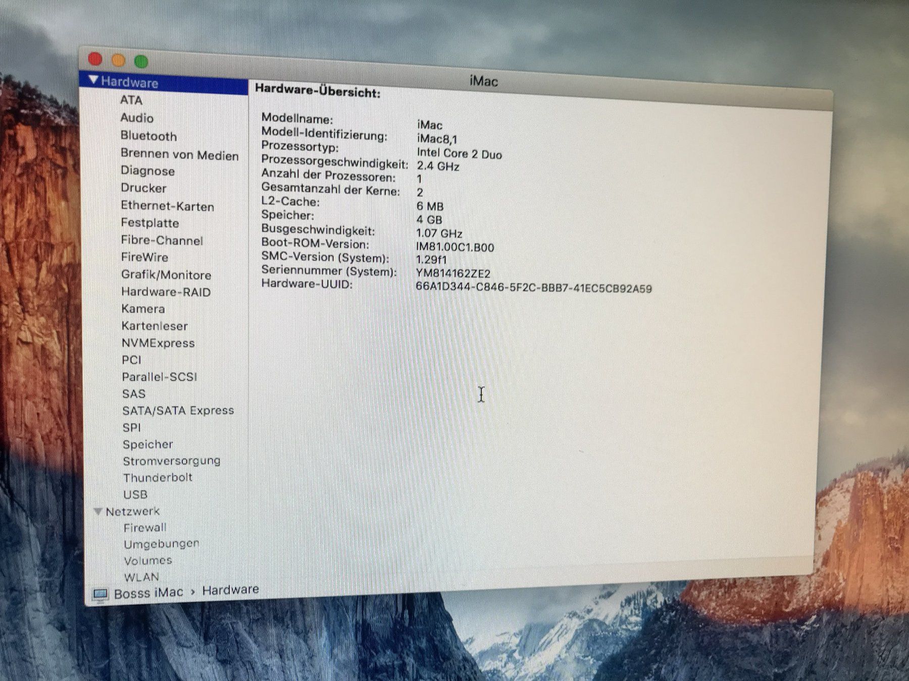 Apple PC: Apple iMac 20''  (Early 2008 - A1224) – Usato da Bern venduto da Zuelue 7