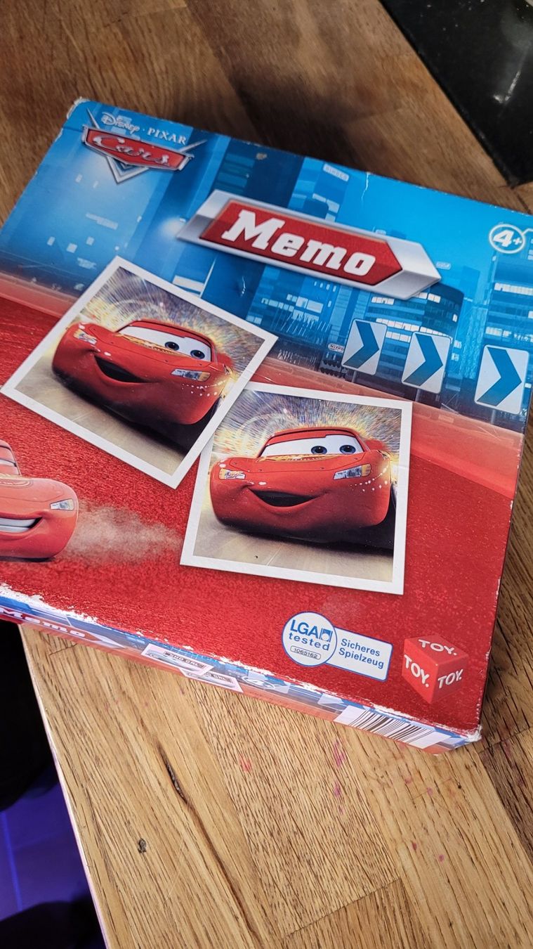 Disney Jeux: Memory Cars – D'occasion à Saxon par Sebdem