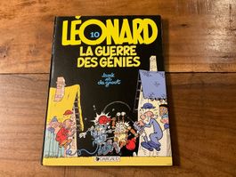 Léonard - La Guerre des Génies 10, Dargaud édition 👍bd