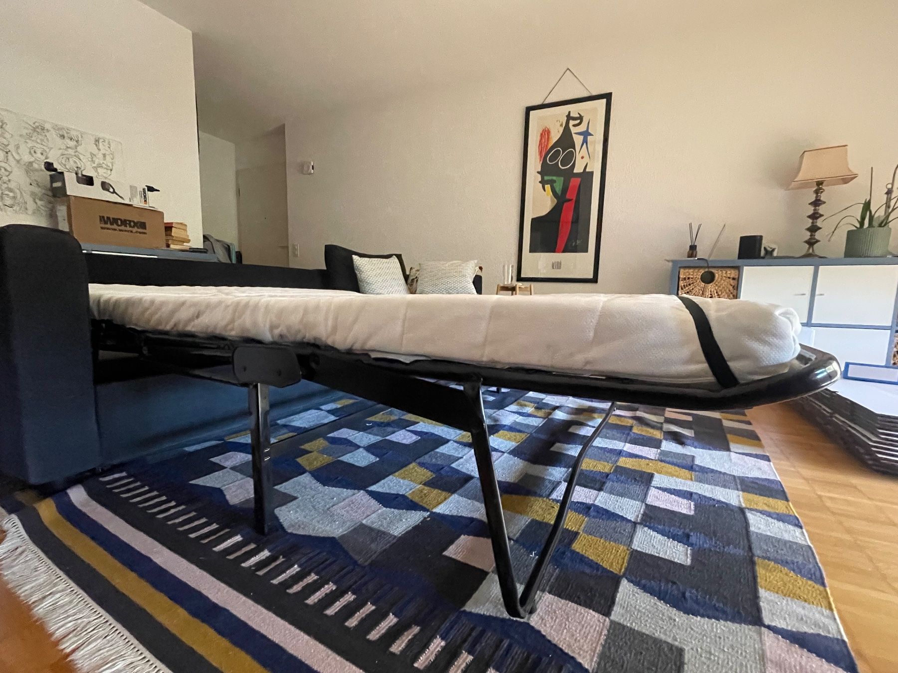 Ikea Sofas: Ikea Sofabett im Dunkelblau – D'occasion à Düdingen par bkw_6my6 3