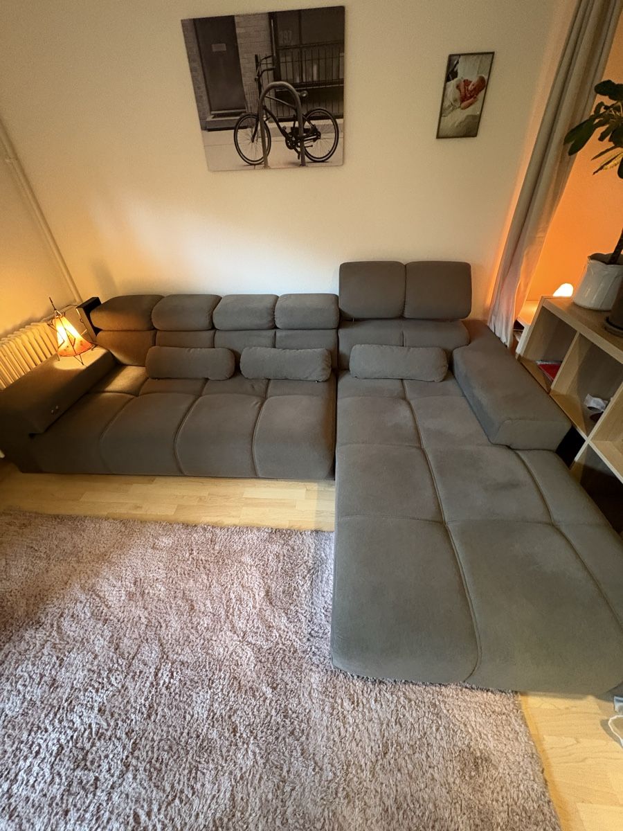 Divani: Ecksofa elektrisch ausziehbar links – Usato da Basel venduto da steffiz01 2