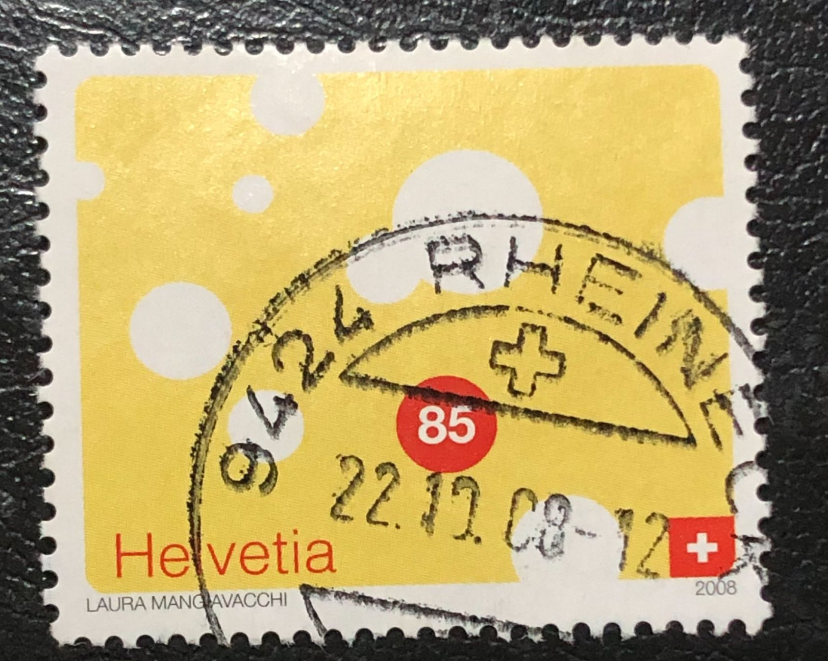 Tutti i francobolli: Nr.1284 Käse GESTEMPELT 2008    – Usato da Aarau venduto da Billa007