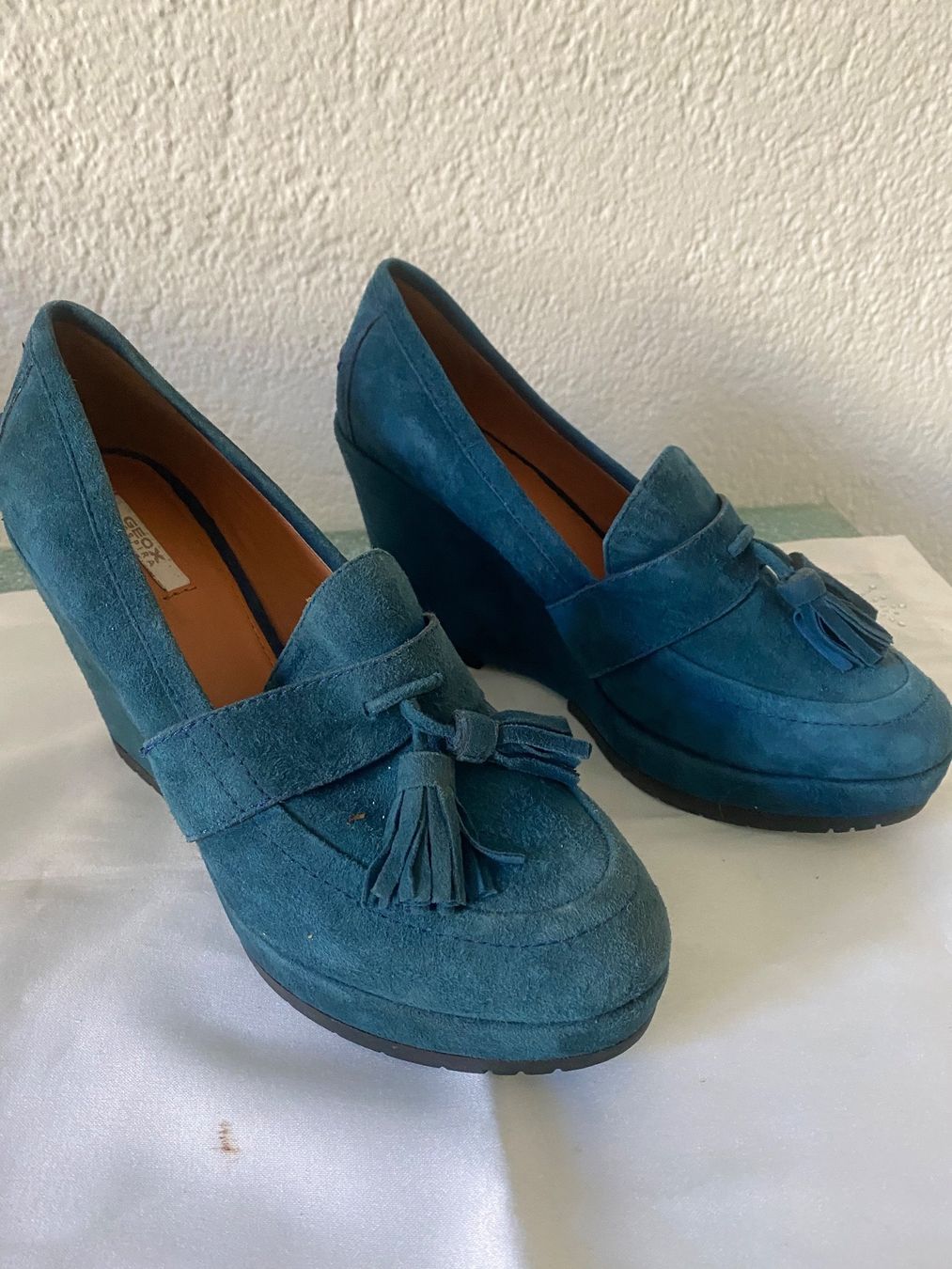 Geox Scarpe da donna: Neu Geox  Schuhe mit Keilabsatz 10cm – Nuovo (secondo la descrizione) da Bern venduto da Ninitto 4