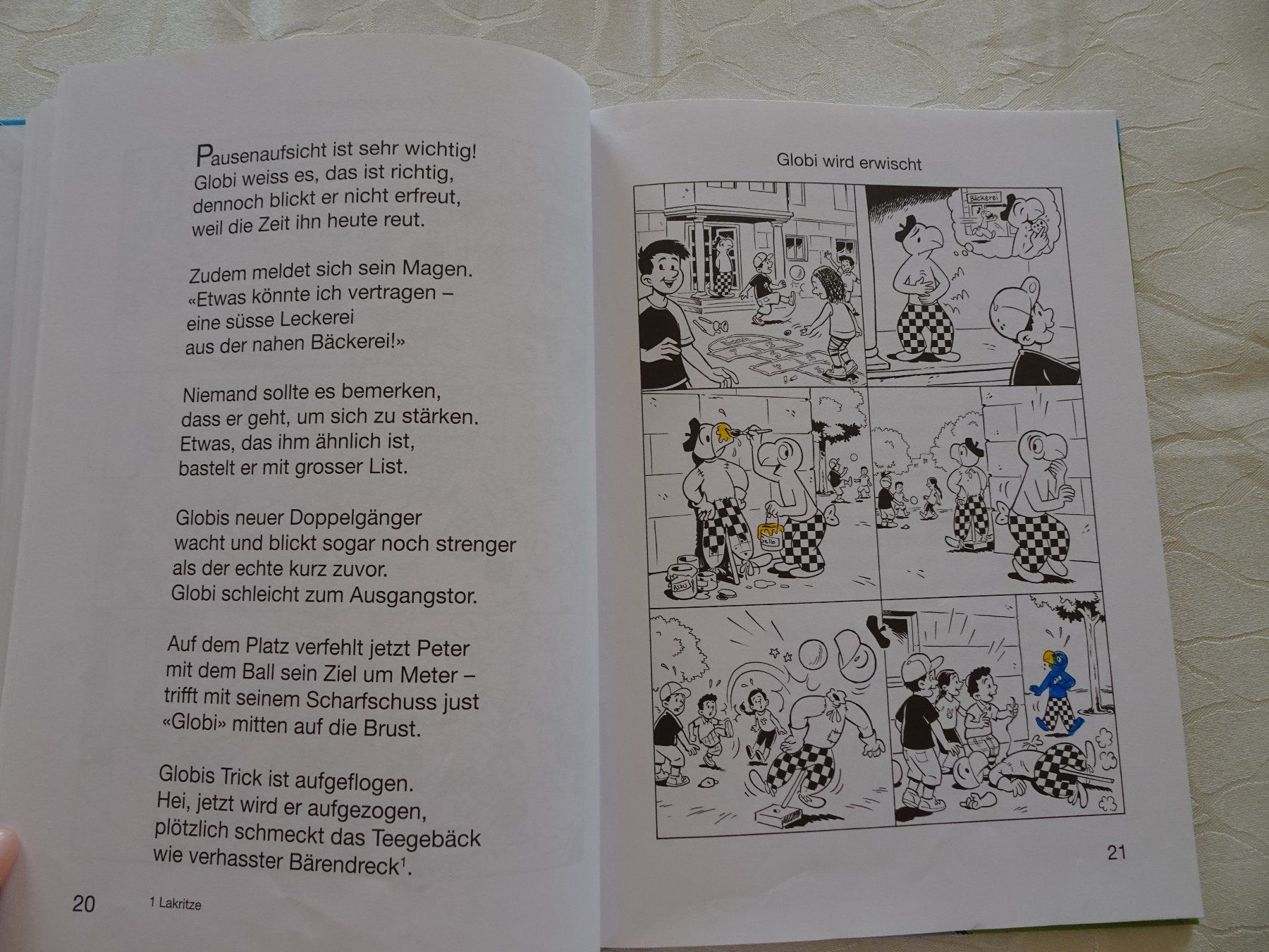 Comics: Globi in der Schule - 1. Auflage 2011 - G154 – Gebraucht aus Küssnacht am Rigi von Bookslove 2