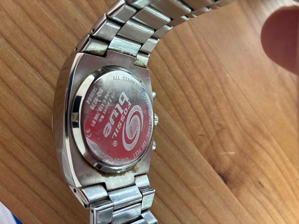 Fossil Montres: Fossil Herrenuhr Dual Time, Edelstahl, guter Zustand – D'occasion à Zürich par tersus1981 6