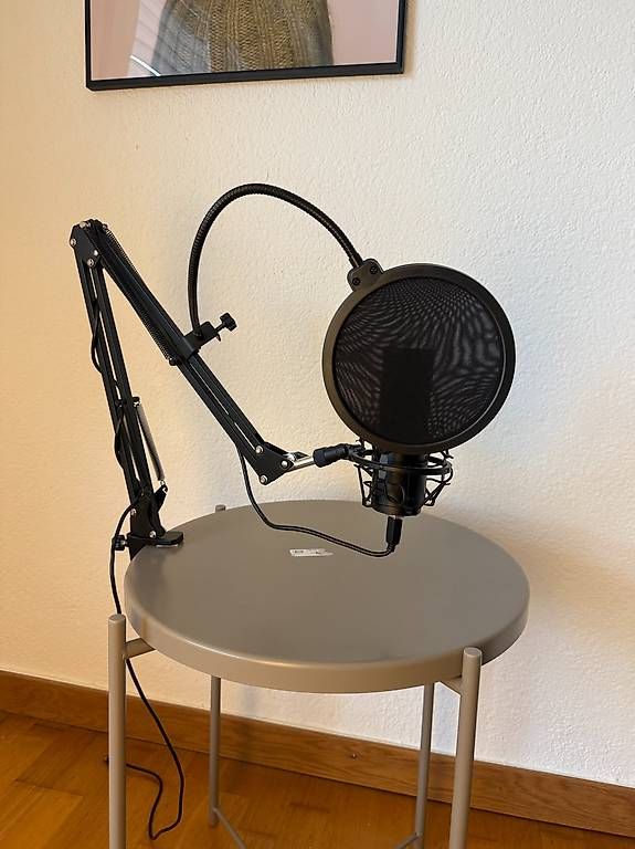 Mikrofone: Mikrofon-Set mit Tischarm, Spinne und Popfilter – Gebraucht aus Zürich von max_z2l2