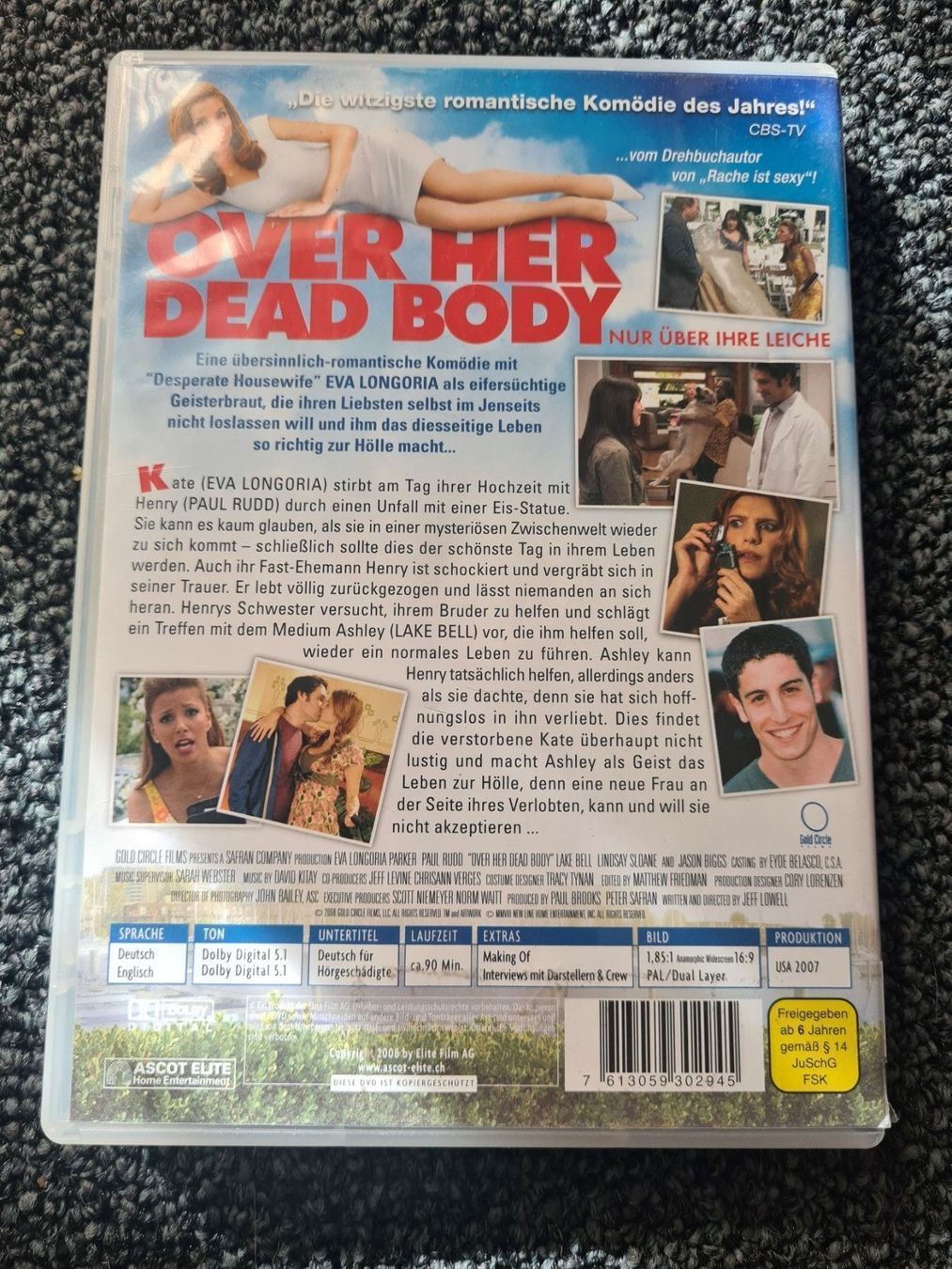 Tutti i DVDs: OVER HERDEAD BODY(10261) – Usato da Ruswil venduto da jan_bxl5 1