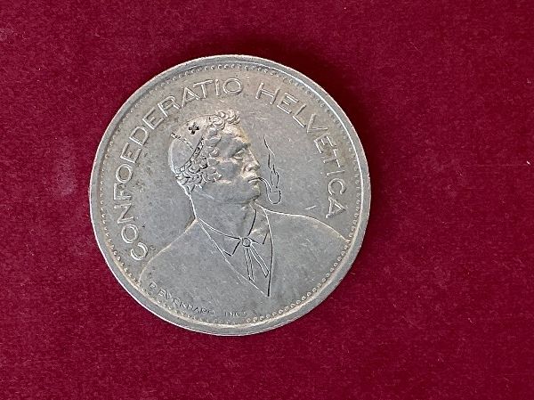 Alle Münzen: Silbermünze 5 Fr. 1965 vzgl – Gebraucht aus Oberrieden von Zimartin1 1