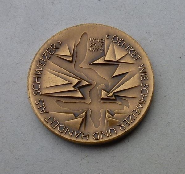Medaglie: Medaille ++ General Henri Guisan – Usato da Walkringen venduto da Casablanca777 1